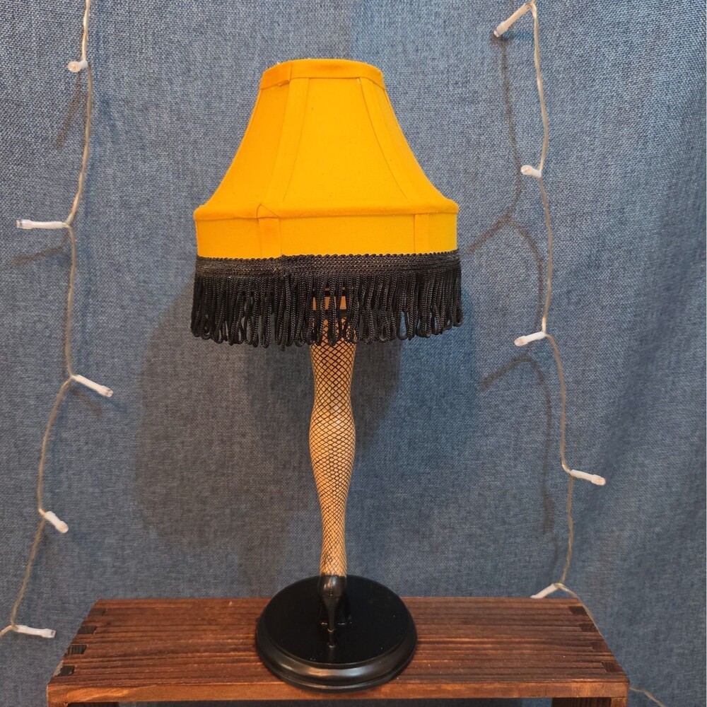 NECA Christmas Story Leg Lamp Tea Light Votive Holder 12" Movie Prop - Picture 13 of 16